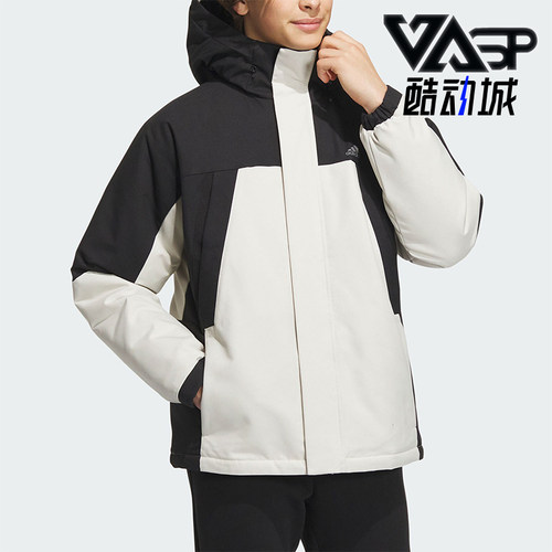 阿迪达斯正品男子运动羽绒服