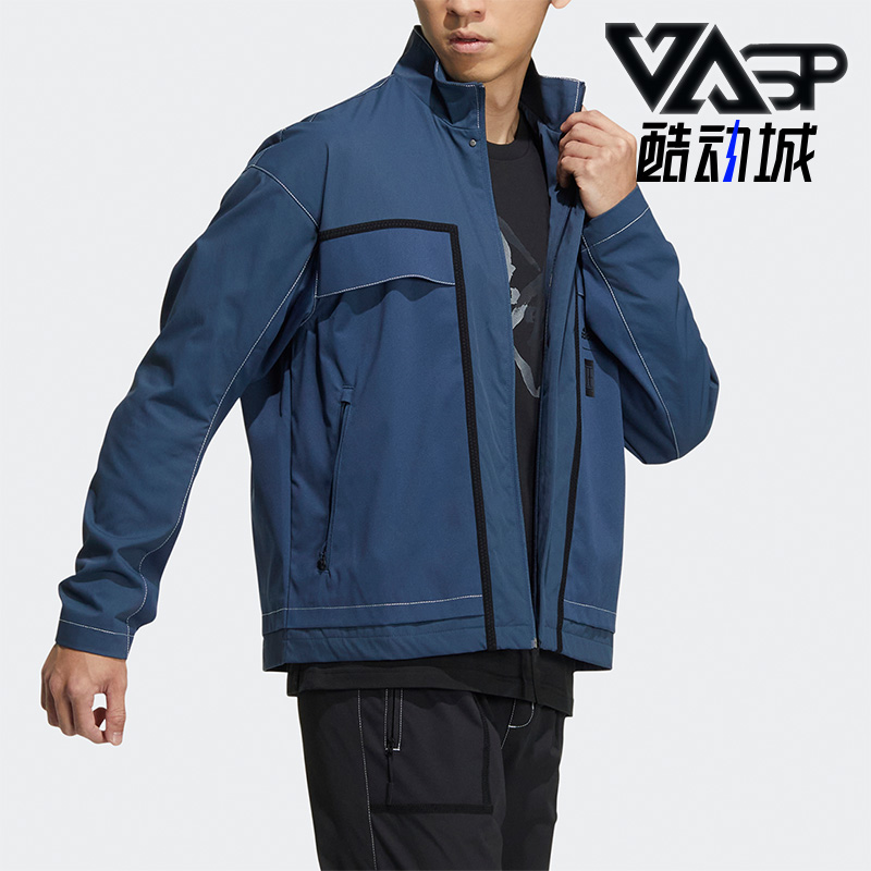 阿迪达斯男武极系列休闲夹克外套