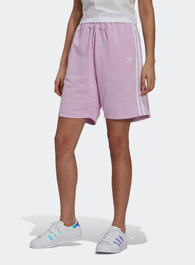 Adidas/阿迪达斯正品新款女子夏季三叶草运动短裤 H48560