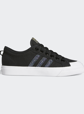 Adidas/阿迪达斯正品三叶草 NIZZA W 女子低帮经典休闲板鞋FX9004