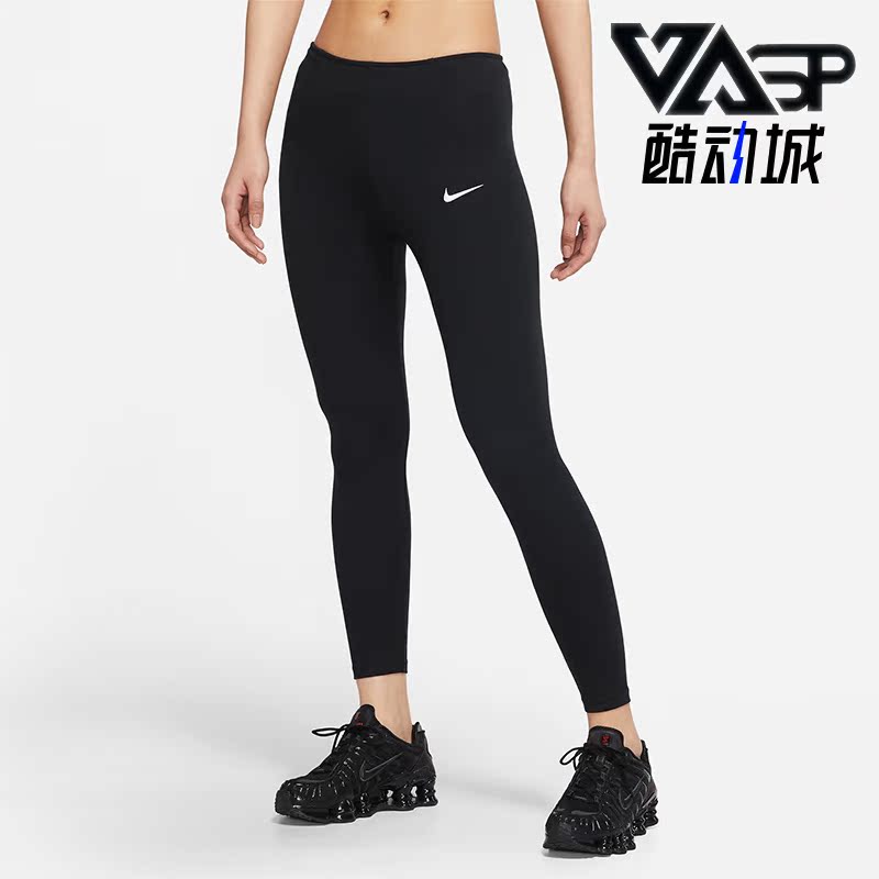 耐克正品女跑步训练运动紧身长裤