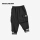 Skechers L421K083 针织长裤 斯凯奇正品 儿童休闲运动加绒工装