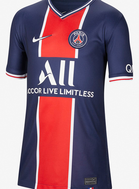 NIKE/耐克正品 /21巴黎圣日耳曼主场球迷版大童足球球衣CD4508