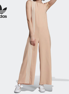 Adidas/阿迪达斯正品 新款TLRD JUMPSUIT女款无袖连体裤EC0931