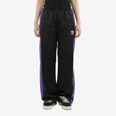 阿迪达斯正品 三叶草秋季 新品 Adidas 女子休闲阔腿长裤 FL0031