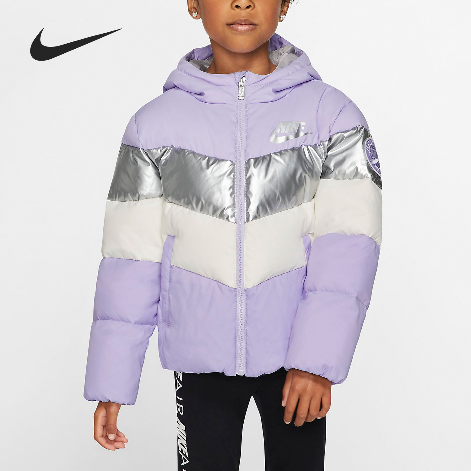 Nike/耐克正品 冬季新款男女幼童保暖休闲夹克羽绒服 CQ8712 童装/婴儿装/亲子装 羽绒服 原图主图