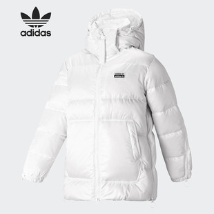 保暖运动羽绒服GE0985 Adidas 阿迪达斯正品 三叶草女子冬季 GE0986