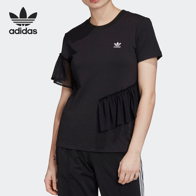阿迪达斯三叶草女子舒适运动T恤