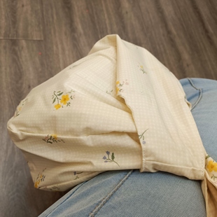 订单库存高品质双层棉布手挽袋便当包通勤小布袋