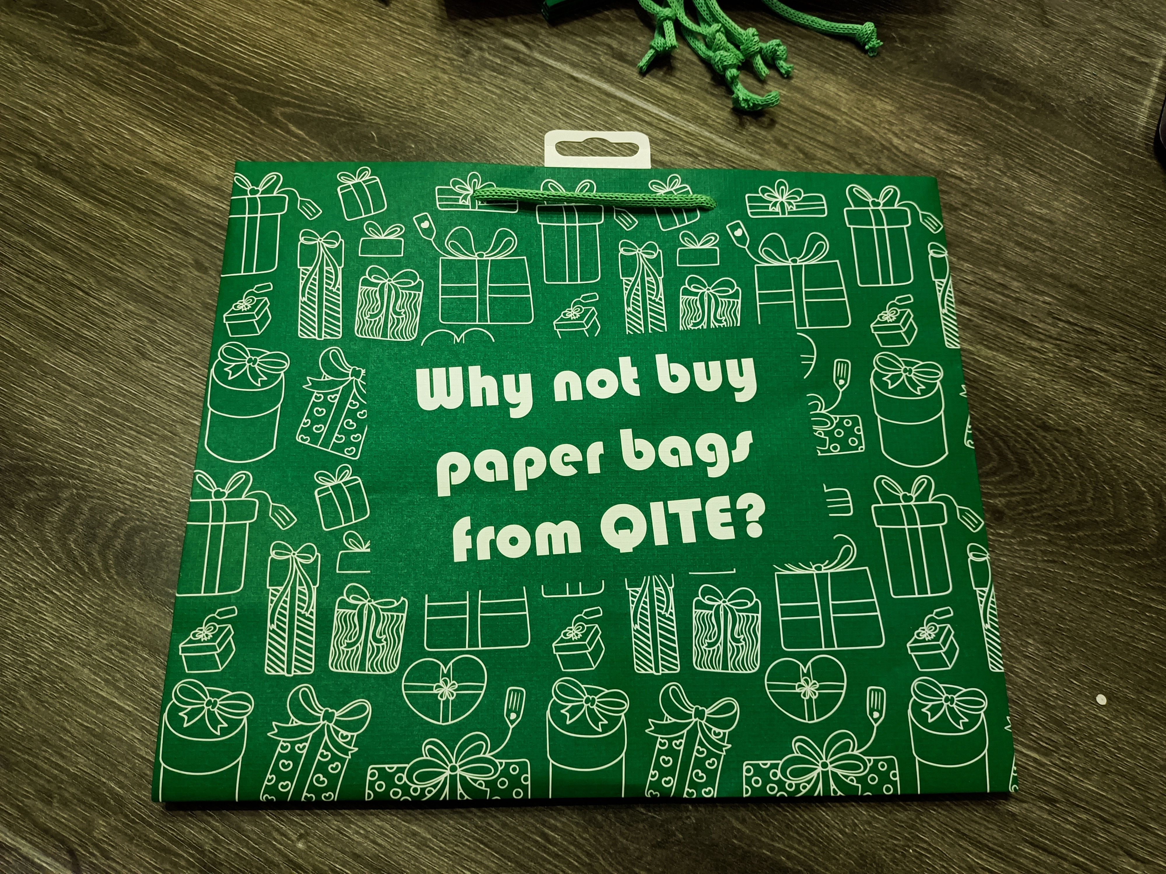订单库存横版绿色礼品服装袋环保购物礼物包装手提手拎袋手袋纸袋