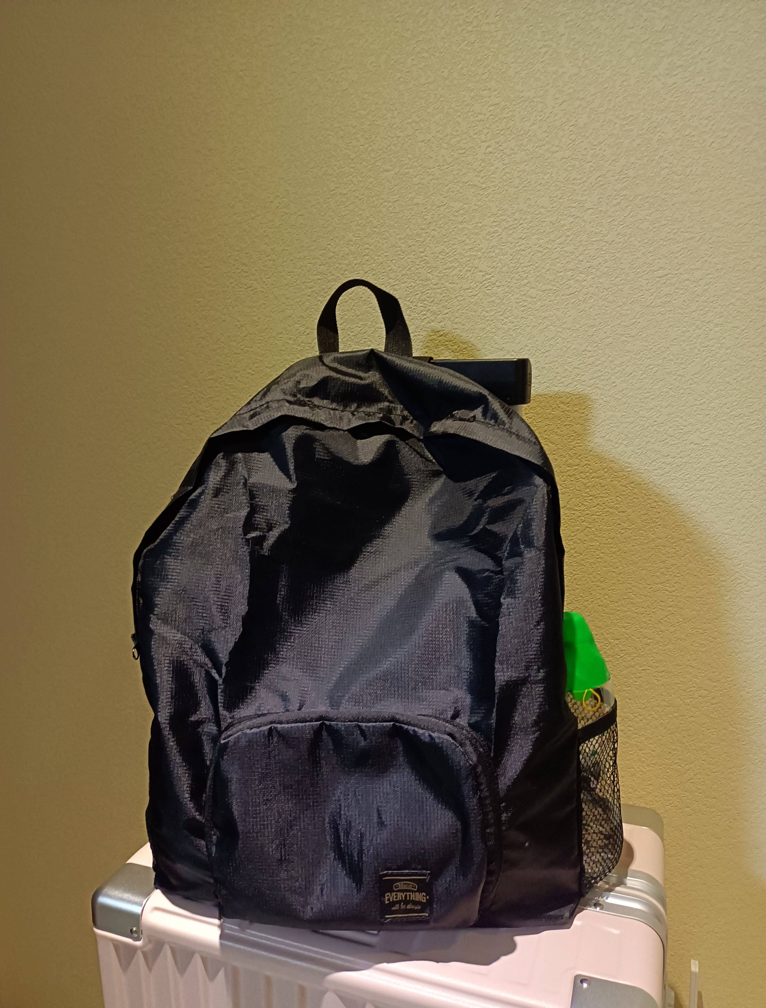 订单库存黑色大容量可折叠运动球购物袋/环保袋/帆布
