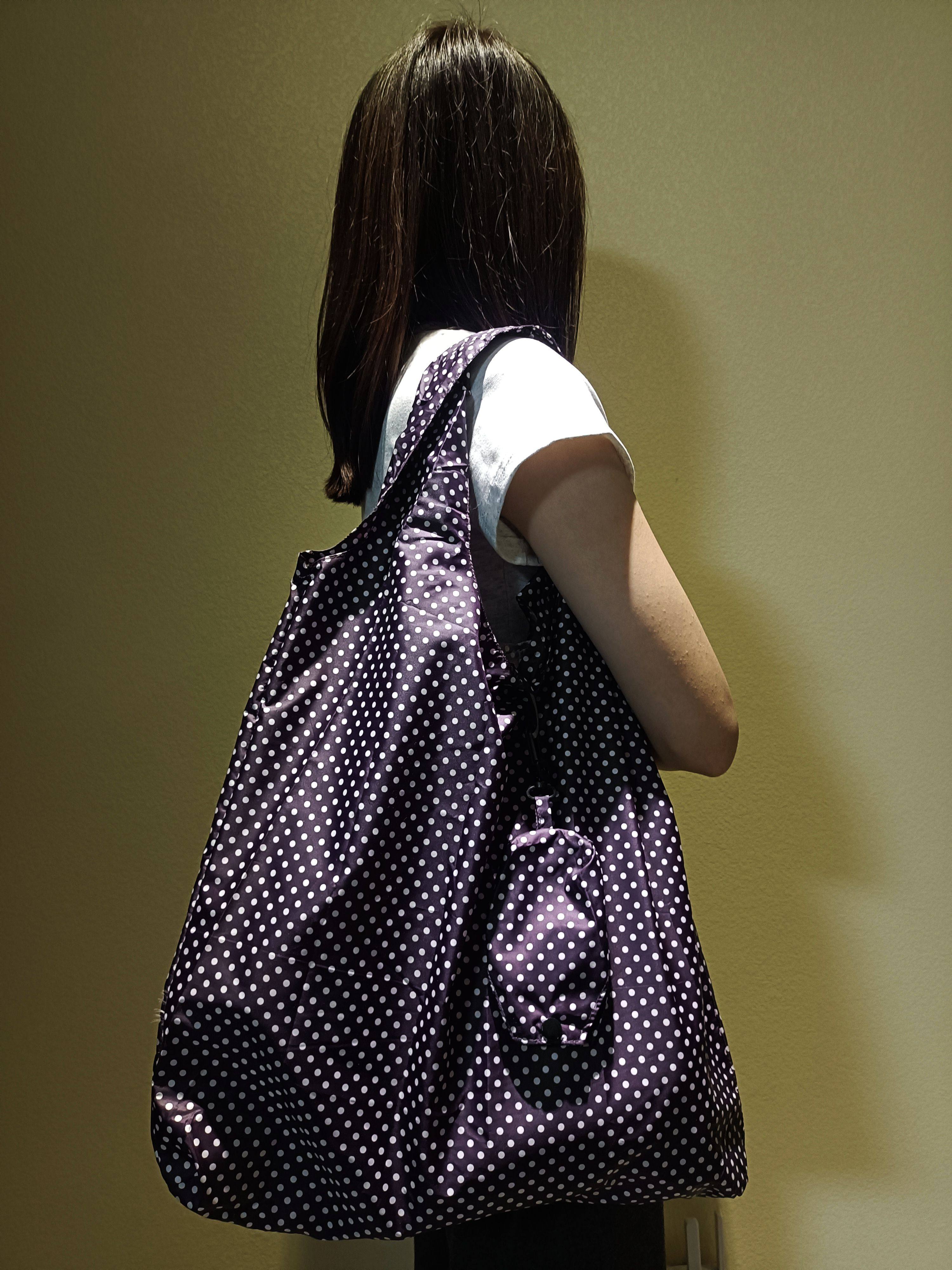 订单库存春亚纺软软糯糯可折叠大容量环保超市购物袋布袋子,收纳整理,购物袋/环保袋/帆布袋,淘宝优惠券,粉丝福利购,淘宝优惠卷