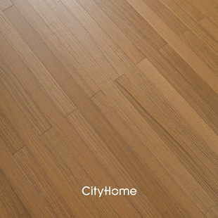 cityhome地板/橡木复古细条烟熏全桦多层ENF地热地板