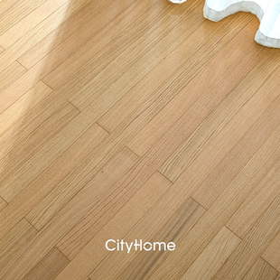 cityhome地板/橡木复古细条烟熏全桦多层ENF地热地板