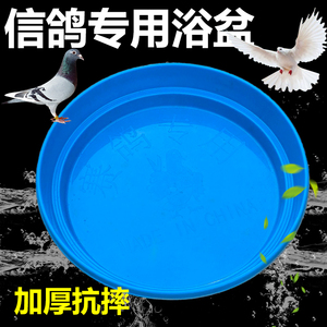 鸽子澡盆大号信赛鸽浴盆加厚