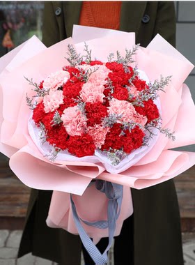 特价母亲节康乃馨鲜花百合同城速递鲜花送花北京上海广州南京天津