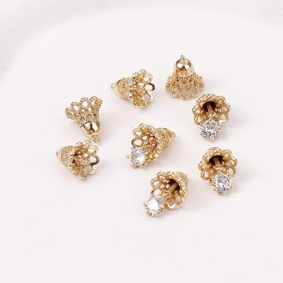 保色铃铛锆石吊坠羽毛球挂坠