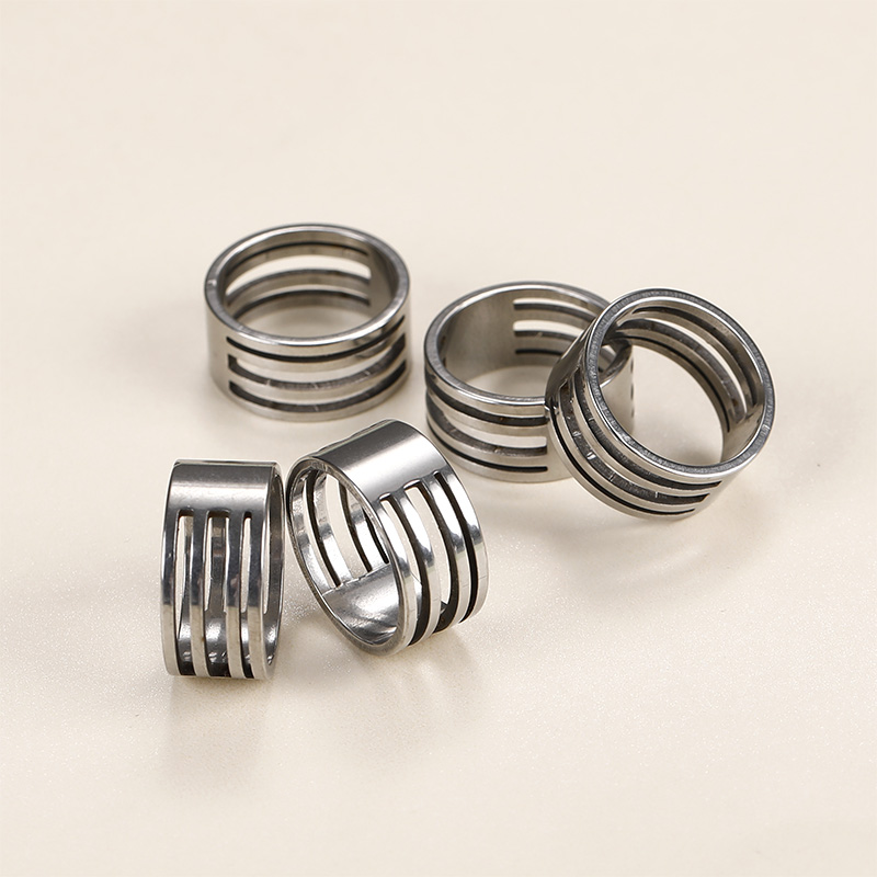 diy饰品戒指开口圈金色