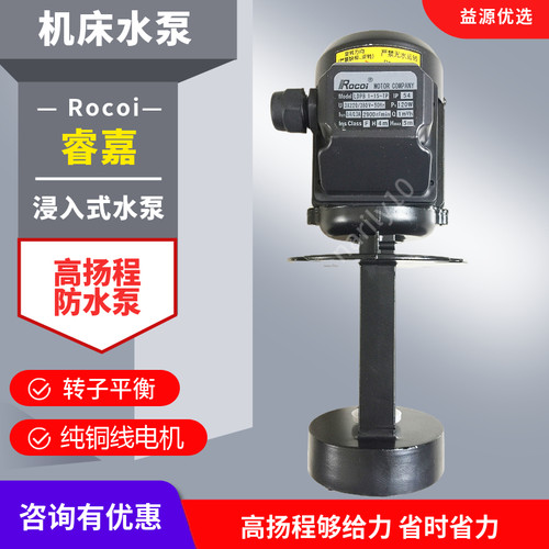 洛锐常州纯铜芯浸入式水泵高扬程