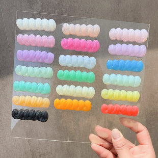 50g糖果色闪粉亮片水晶胶果冻奶油胶手机壳发夹diy手工材料包胶水