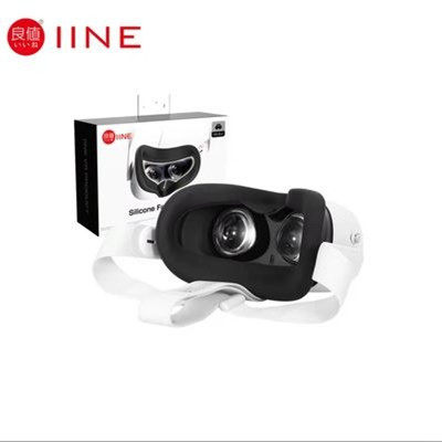 좋은 가치 OCULUS QUEST2 핸들 보호 커버 실리콘 머리 장착형 고글 마스크 체성 감각 VR 게임 액세서리