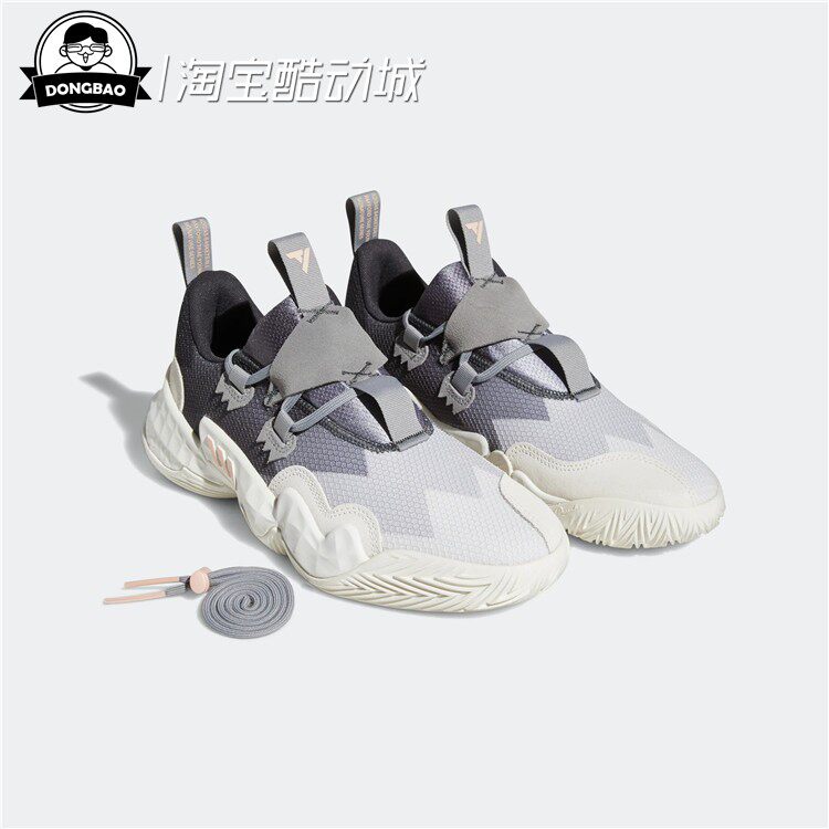 4月ADIDAS阿迪达斯Trae Young 1男子特雷杨篮球实战运动鞋GY0302