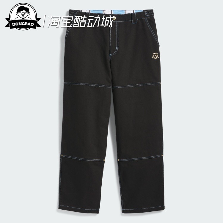时尚联名款纯棉休闲运动长裤