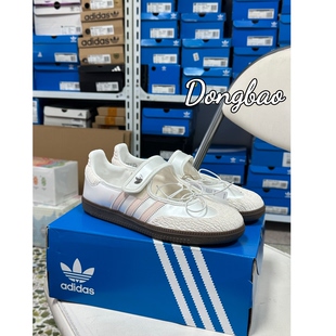 7月三叶草adidas阿迪达斯女子玛丽珍小白鞋JR4482/LB8628/LB8627