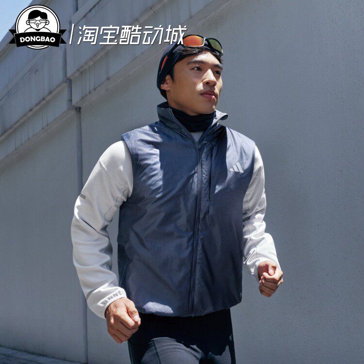 舒适拒水防风保暖跑步运动马甲