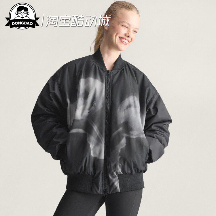 阿迪达斯女子保暖运动棉服外套