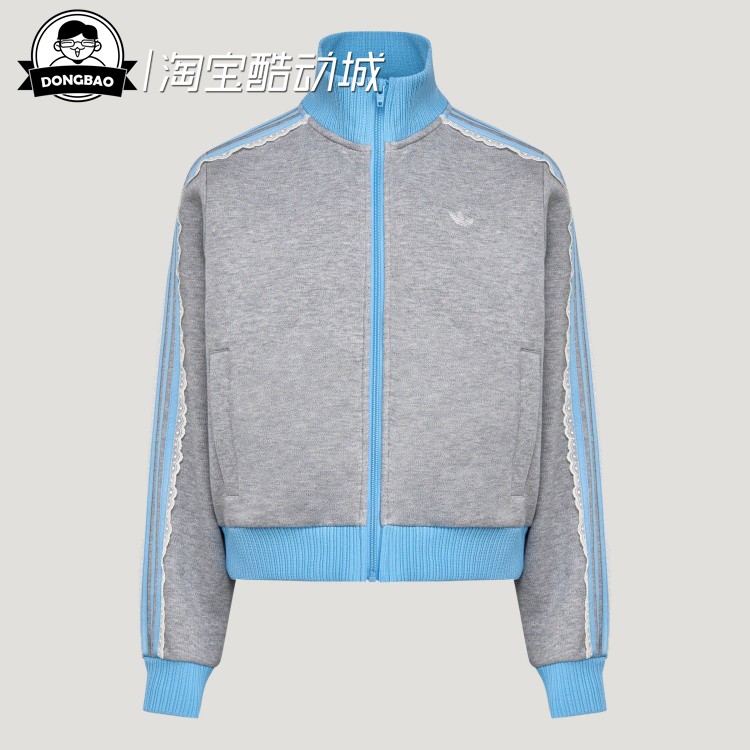 蕾丝花边休闲夹克外套针织上衣