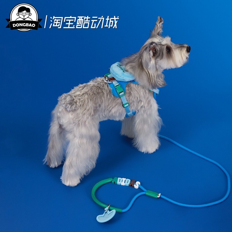 5月ADIDAS阿迪达斯宠物外出帆布牵引绳狗狗猫咪新款KZ0433/KZ0434