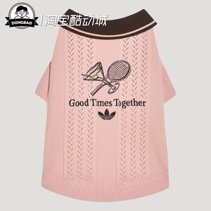 男女宠物衣服短袖POLO衫狗狗猫咪
