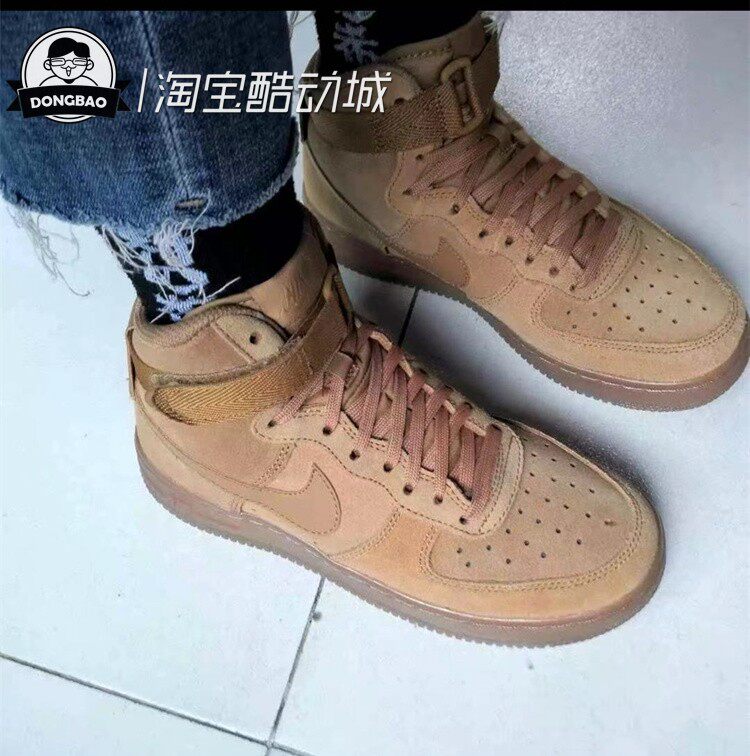 11月耐克新款小麦AF1空军高帮