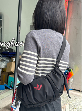 12月ADIDAS阿迪达斯女子蛇年新年款「云朵包」运动单肩挎包JY8573