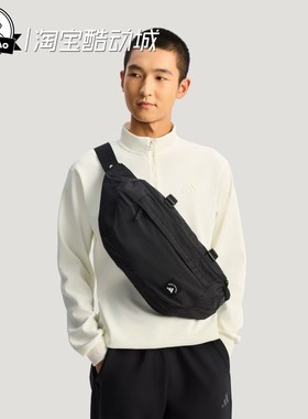 12月adidas阿迪达斯WAIST BAG LARGE男女时尚休闲运动腰包KR5138