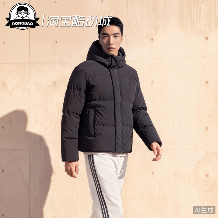 600蓬拒水防风鸭绒羽绒服外套