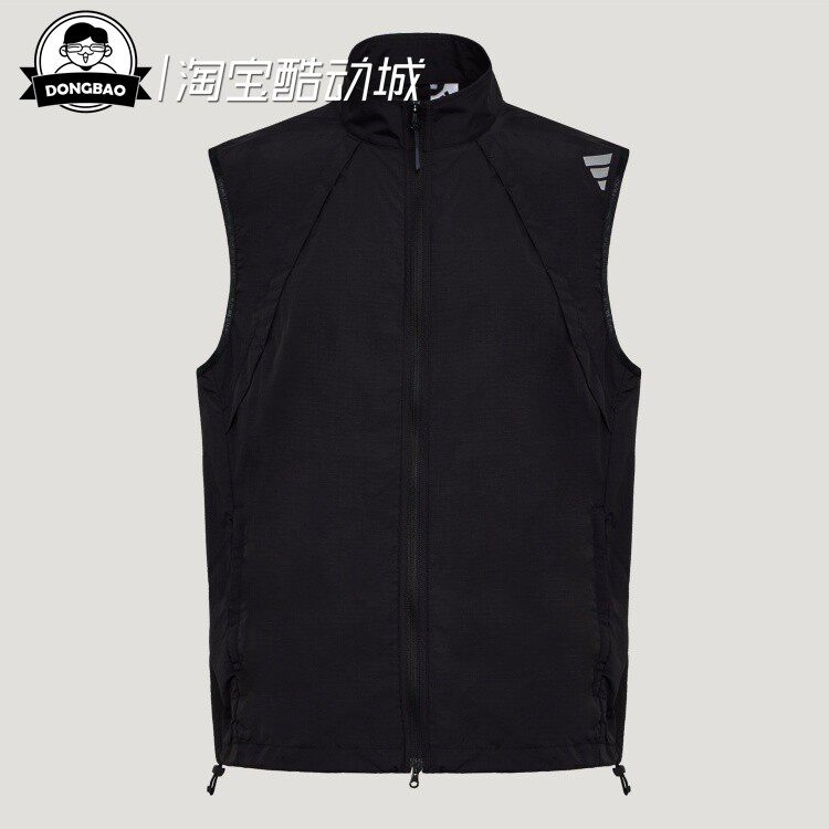舒适未来感休闲运动无袖背心马甲