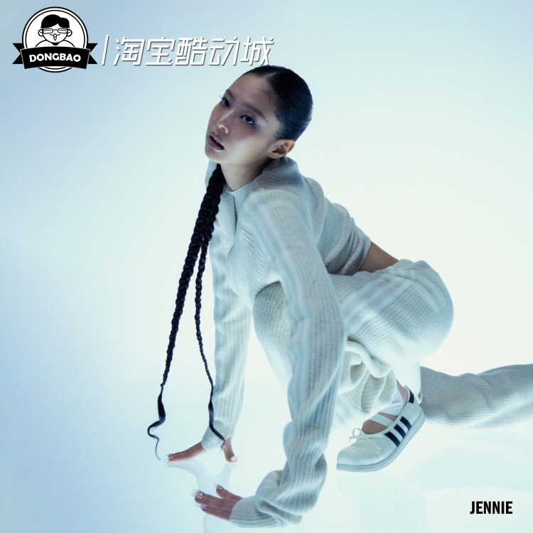 JENNIE联名款休闲针织裹身开衫图片
