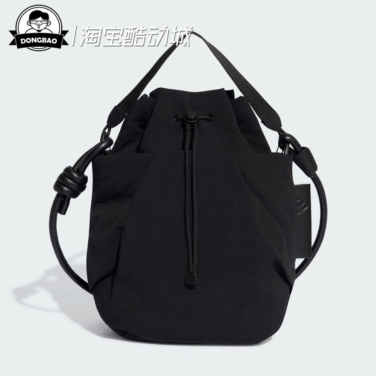 时尚实用抽绳休闲斜挎包