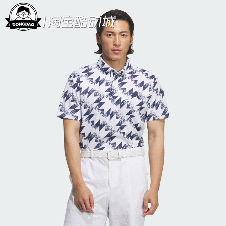 UPF50+速干高尔夫运动短袖POLO衫