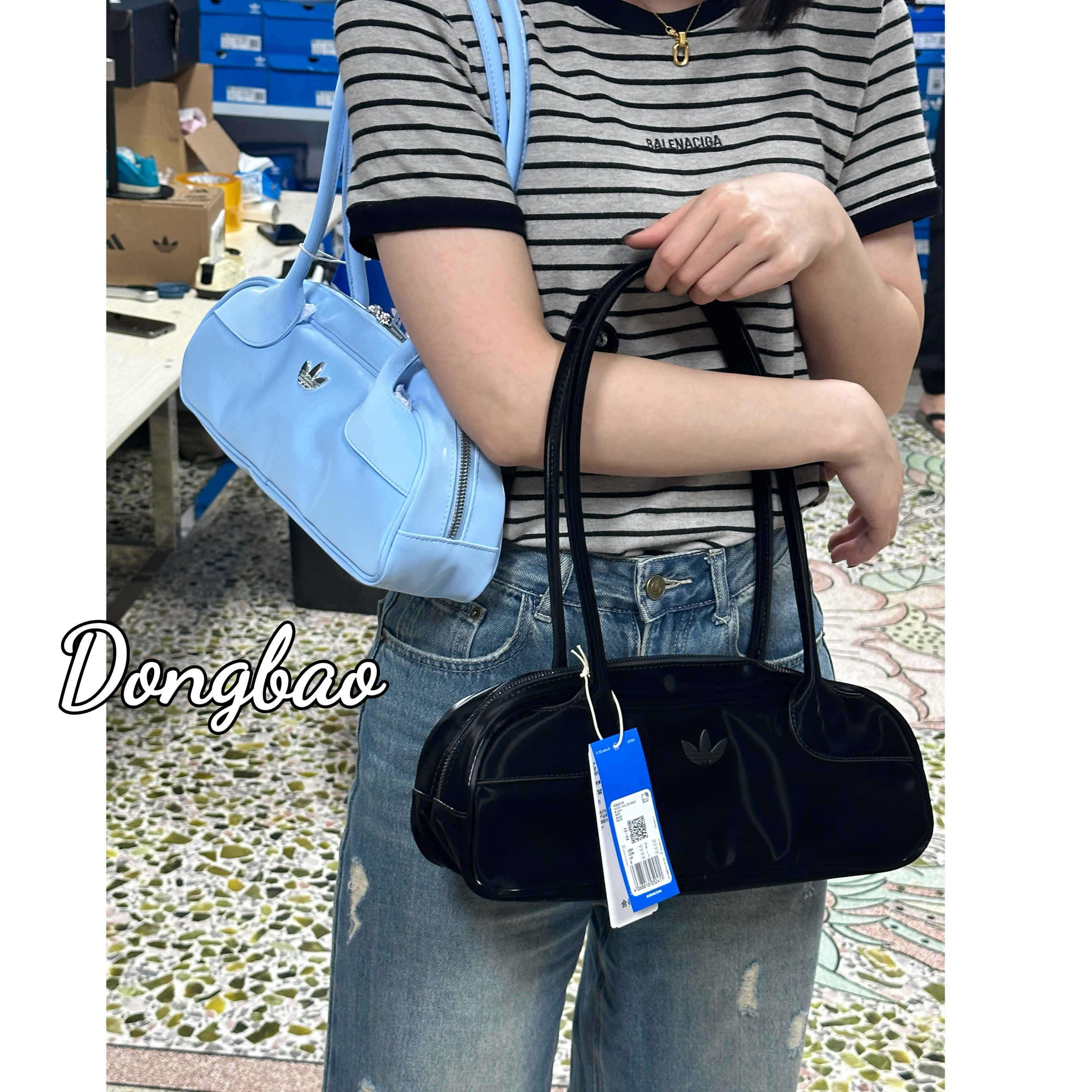 经典实用复古运动单肩挎包长柄包