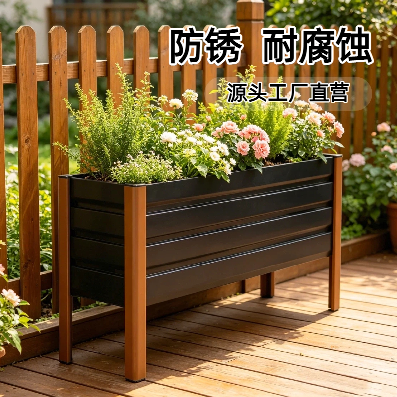 铝合金花箱种植箱工厂直销