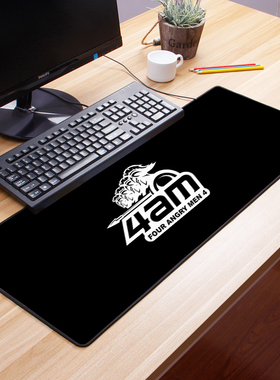 PUBG绝地求生4AM17兽SHOU韦神GODV战队创意超大游戏鼠标垫定做