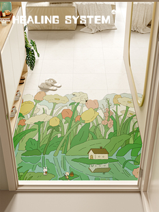 风与海入户门地垫PVC可擦洗门垫进门门口脚垫家用地毯垫可裁剪