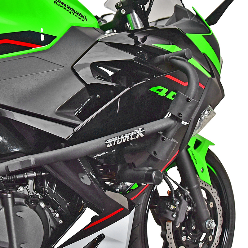 ninja400护杠保险杠金卡纳改装