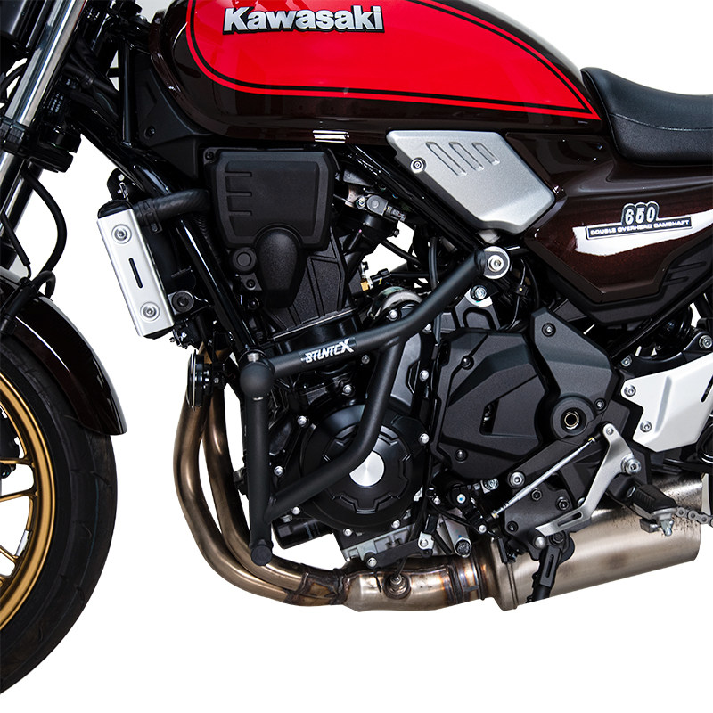 stuntcx适配川崎z650rs防摔杠改装护杠特技杠标准杠护架防摔架防