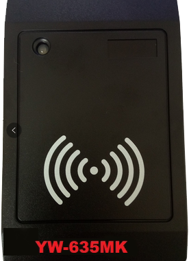 125KHZ ID卡 Modbus协议读卡器YW-635MK 连接PLC