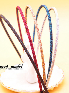 韩版儿童压发发箍简约气质超细防滑头卡刘海不掉碎发洗脸头箍发饰