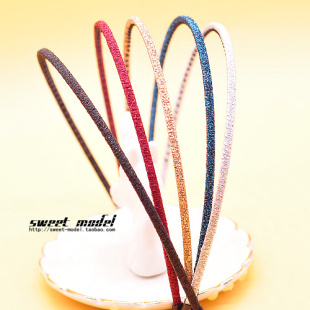 韩版 儿童压发发箍简约气质超细防滑头卡刘海不掉碎发洗脸头箍发饰